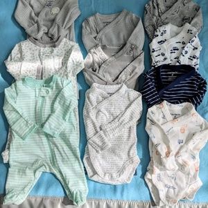 Carter's preemie clothes bundle